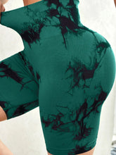 Tie-Dye High Waist Active Shorts OutfitFlow